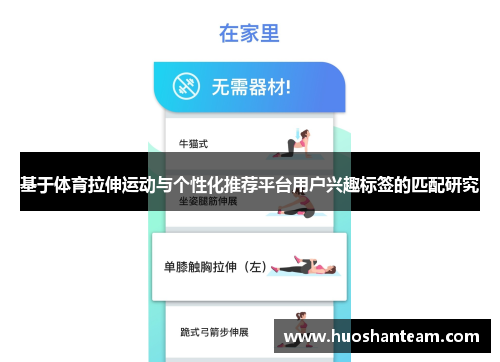 基于体育拉伸运动与个性化推荐平台用户兴趣标签的匹配研究